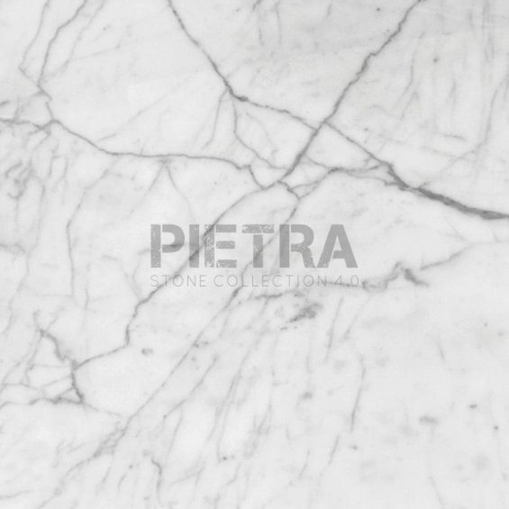 Semi White Spider Crystal — мрамор