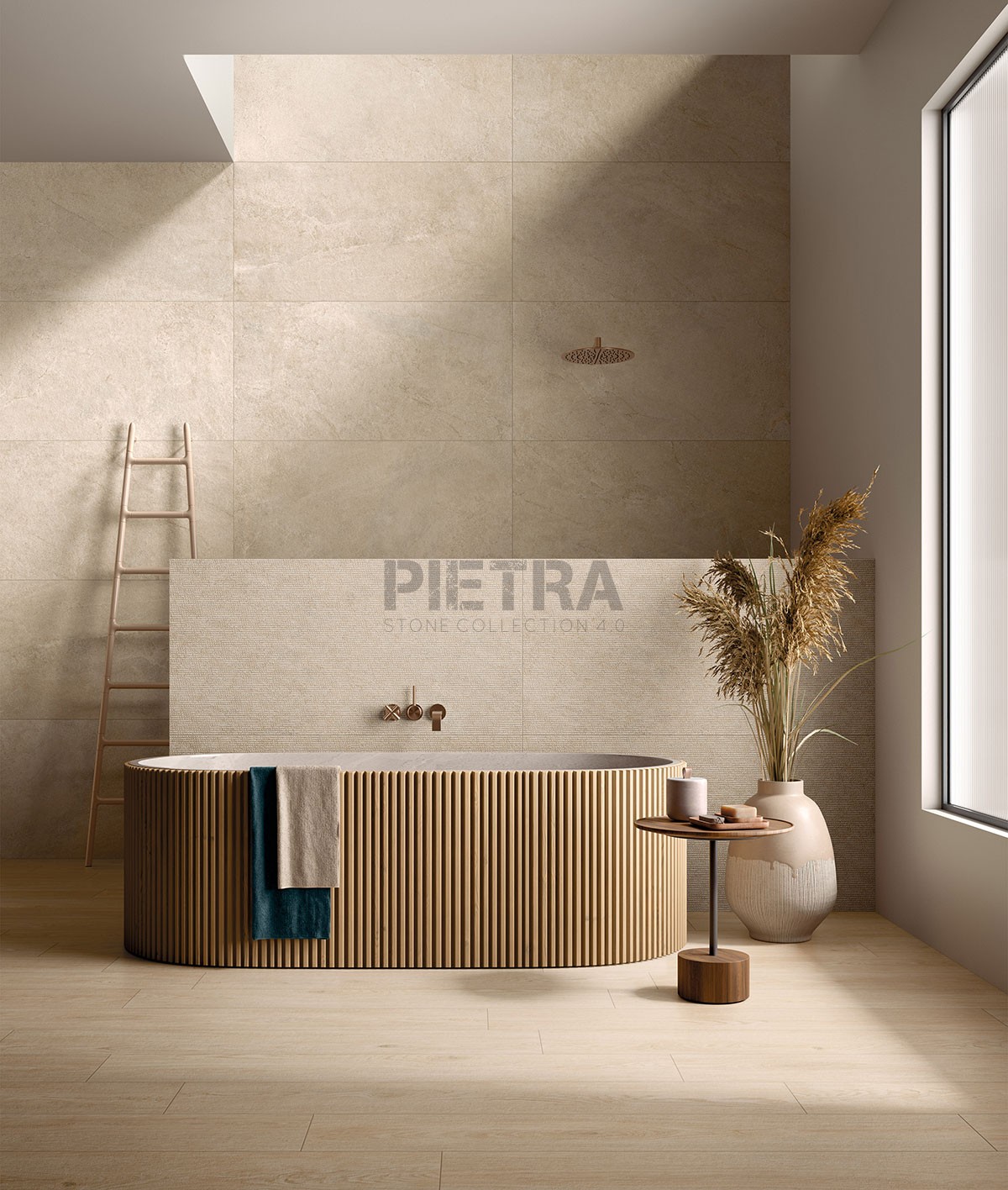 All Around Wood Honey – Abitare La Ceramica — гранитогрес за двоен инсталационен под, снимка 5