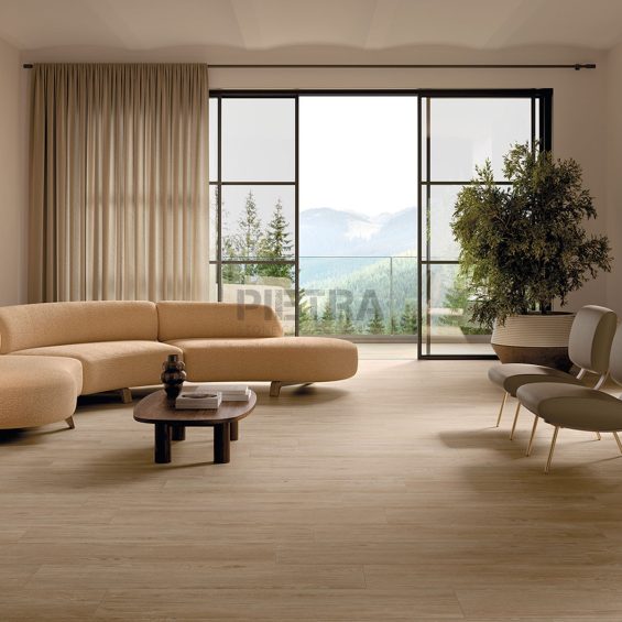 All Around Wood Natural – Abitare La Ceramica — гранитогрес за двоен инсталационен под, снимка 2