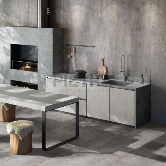 Anima Grigio – Flaviker x20 — гранитогрес за двоен инсталационен под, снимка 2