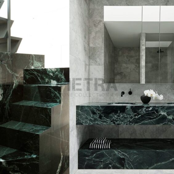Green Spider Marble — мрамор, снимка 2
